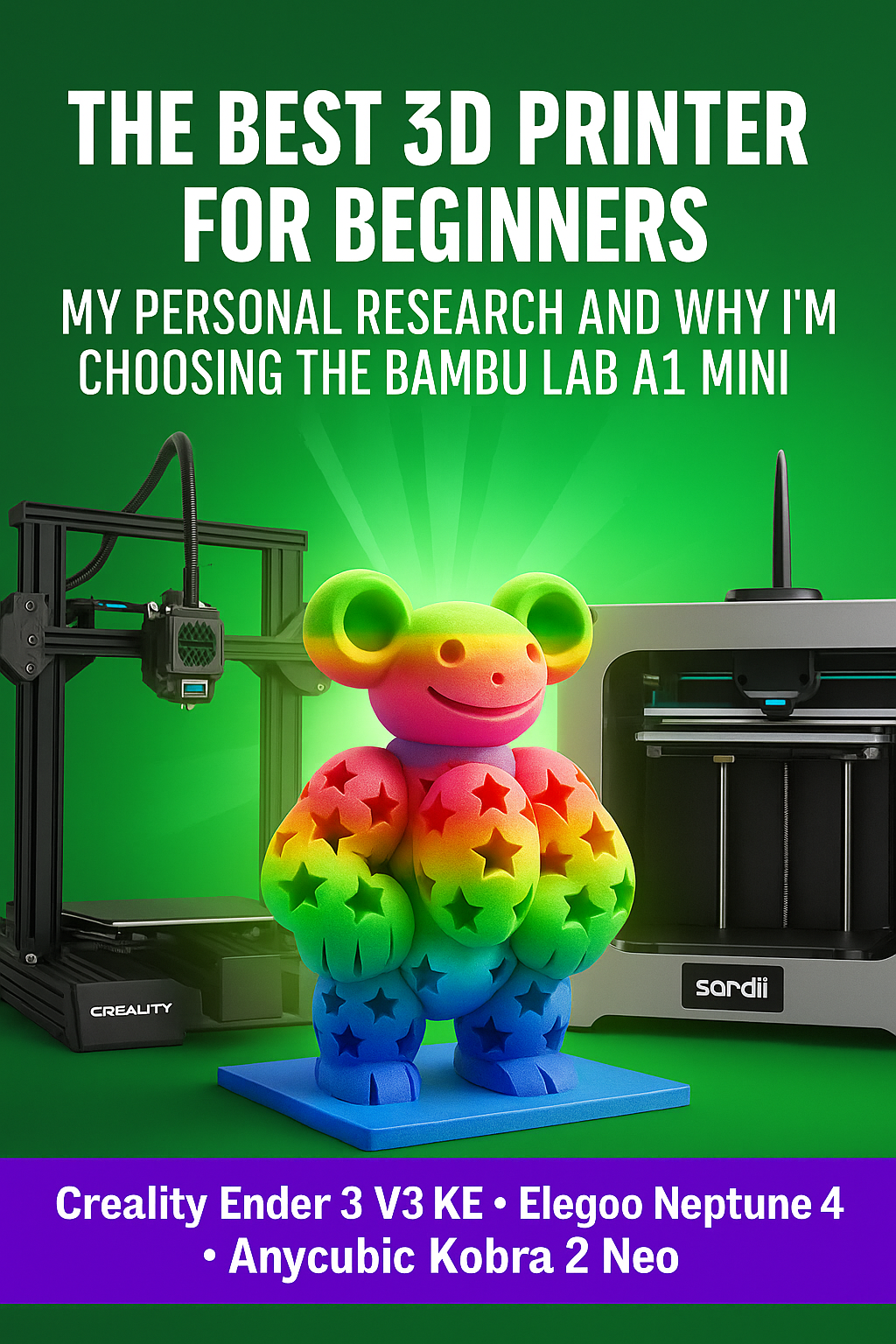 The Best 3D Printer for Beginners: My Personal Research and Why I’m Choosing the Bambu Lab A1 Mini